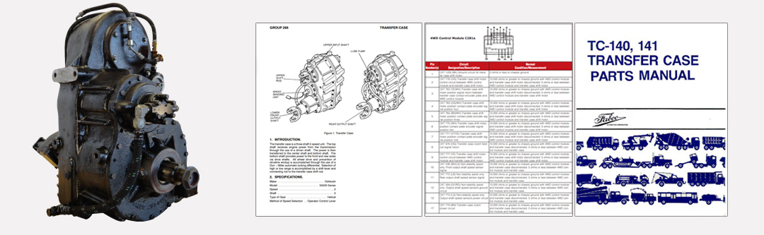 Fabco Transfer Case Service & Parts Manuals — Free PDFs
